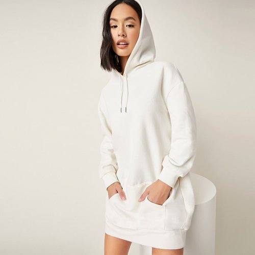 SHEIN Robe à capuche à carreaux avec cordon 2021 modele